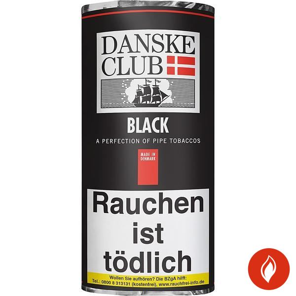 Danske Club Black Pfeifentabak Päckchen