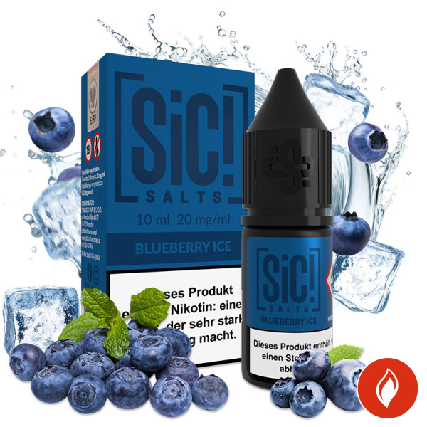 SiC! Salts Blueberry Ice 20mg Nikotinsalz Liquid