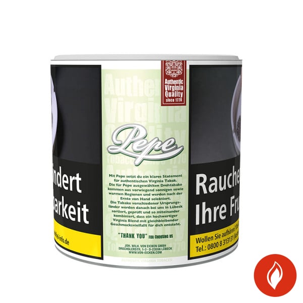 Pepe Bright Green Feinschnitt Dose
