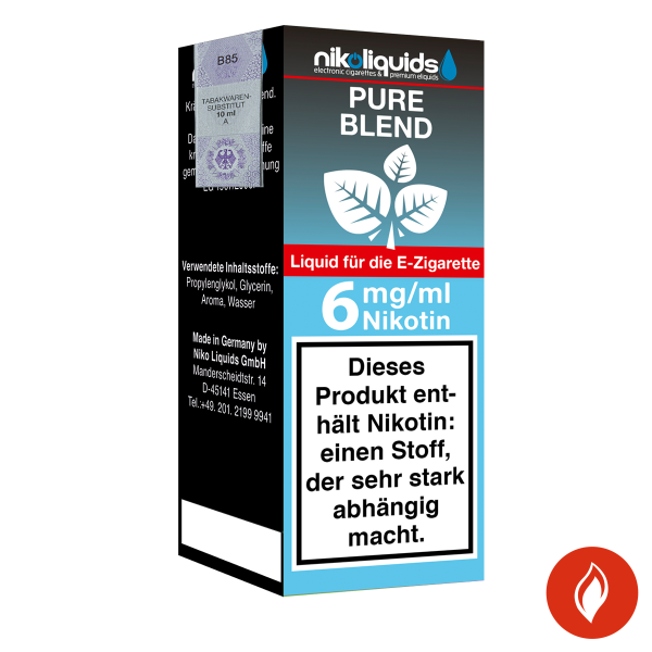 E-Liquid Nikoliquids Pure Blend 6 mg 70 Pg 30 Vg