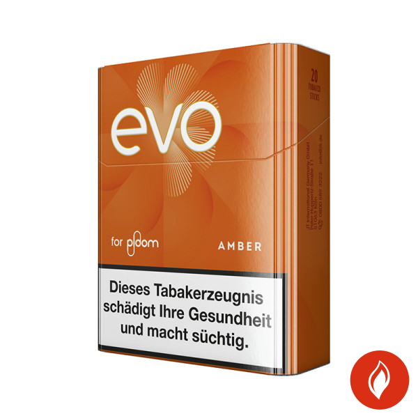 Evo Sticks Amber Schachtel