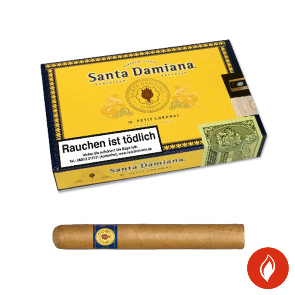 Santa Damiana Petit Corona Zigarren 25er Kiste
