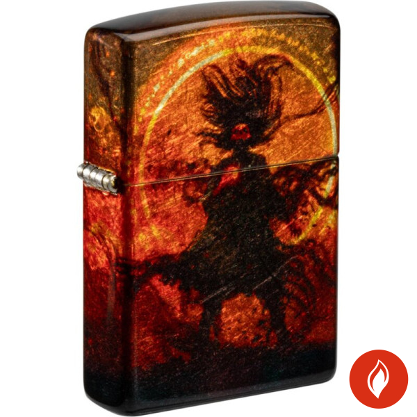 Zippo Color Wizard of Evil Spirits Feuerzeug