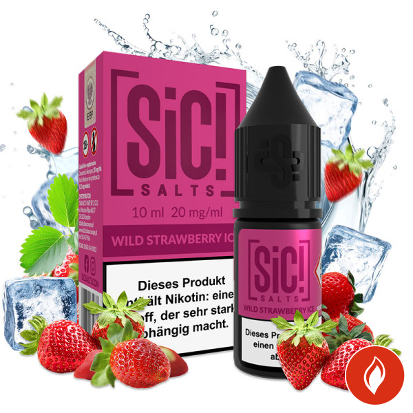 SiC! Salts Wild Strawberry Ice 20mg Nikotinsalz Liquid