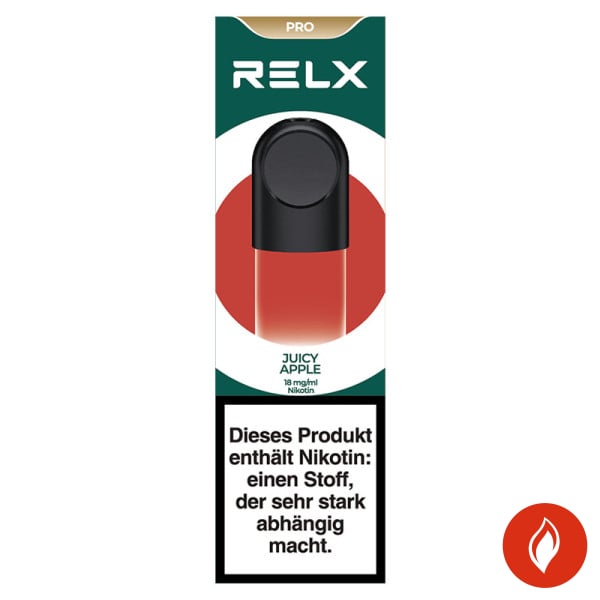 RELX Pro Pod Juicy Apple 18mg Front