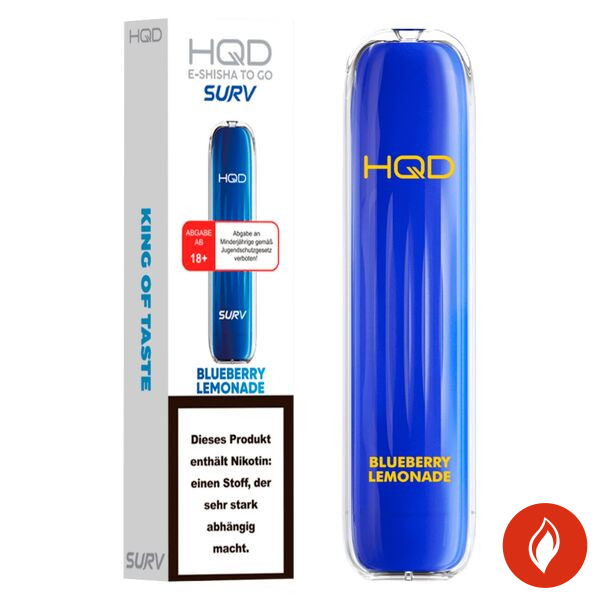 HQD Surv Blueberry Lemonade 18mg Einweg E-Zigarette