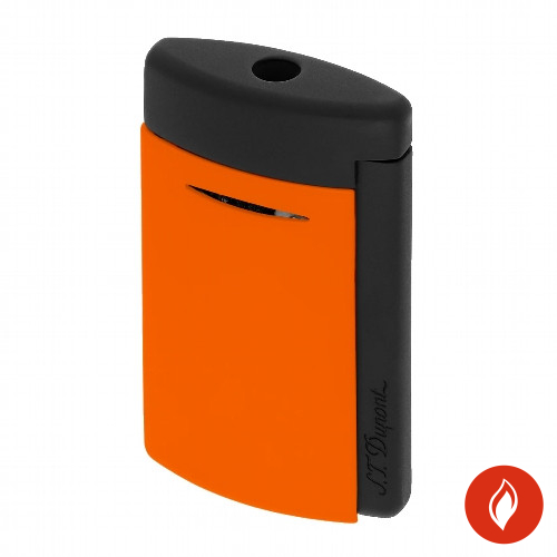 Dupont Mini Neonorange Jetfeuerzeug