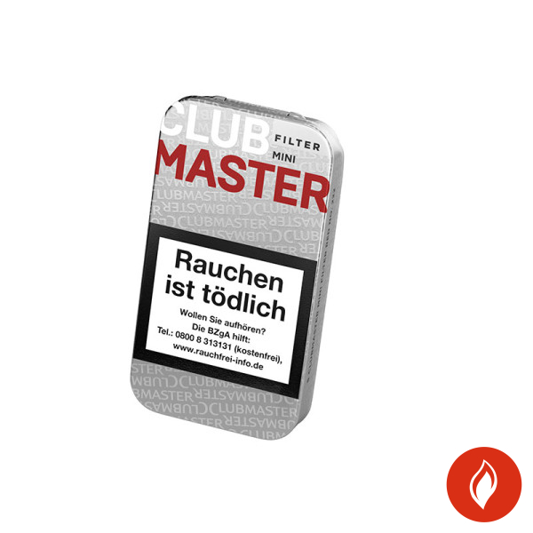 Clubmaster Mini Filter Red Zigarillos 5er Schachtel