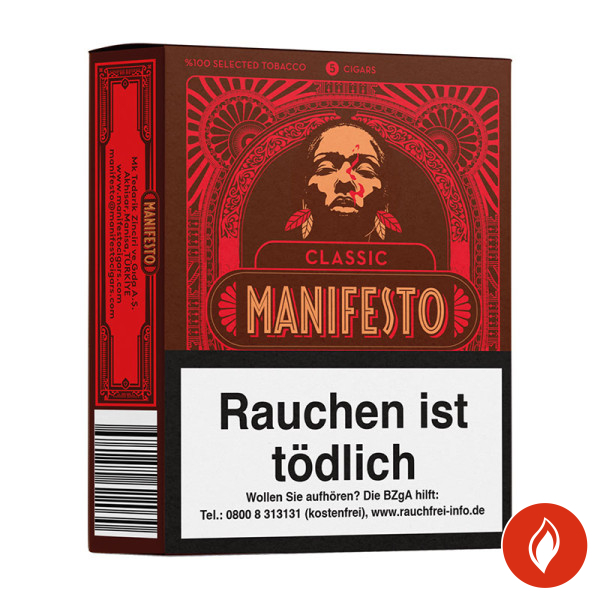 Manifesto Classic Zigarillos Schachtel