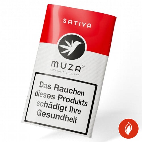 Muza Sativa Terpene Rich Blend Kräutertabak Pouch