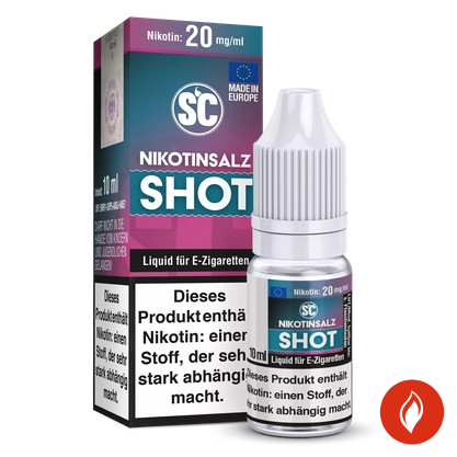 E-Liquid Nikotinsalzshot Silver Cig PG50/VG50 20 mg