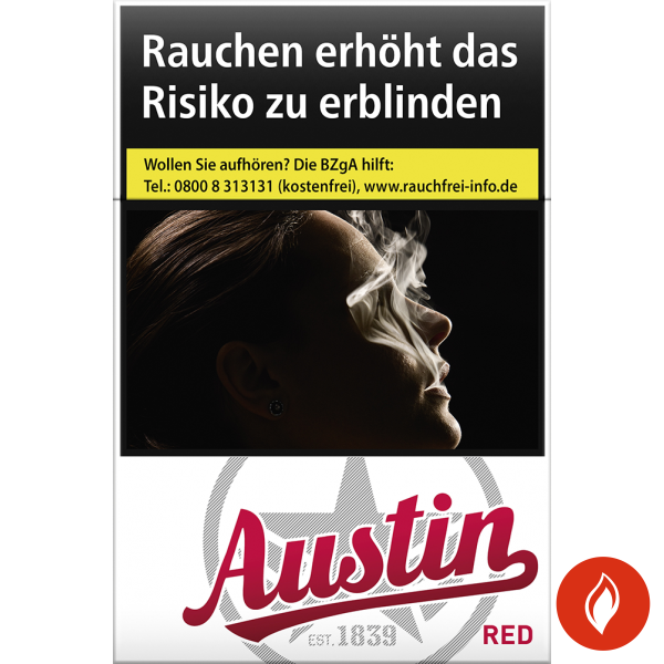 Austin Red Original Pack Zigaretten Stange