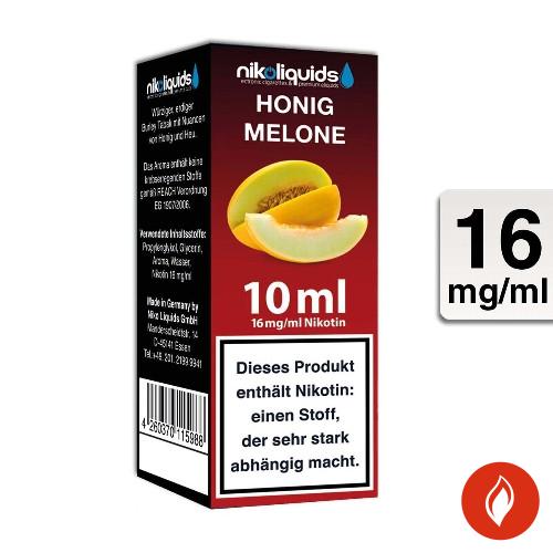 E-Liquid Nikoliquids Honigmelone 16 mg 70 Pg 30 Vg