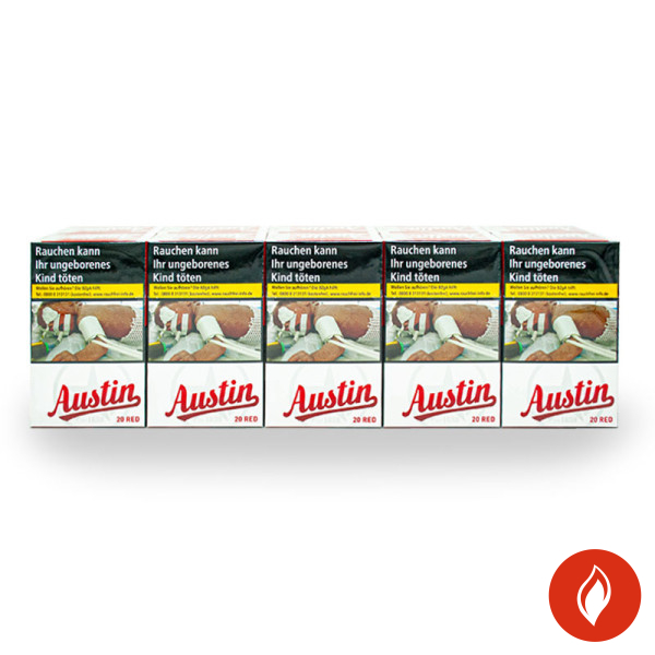 Austin Red Original Pack Zigaretten Stange