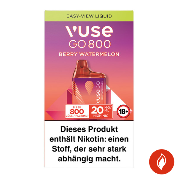 Vuse Go 800 Berry Watermelon 20mg Einweg E-Zigarette