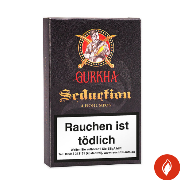 Gurkha Seduction Robusto Zigarren Schachtel