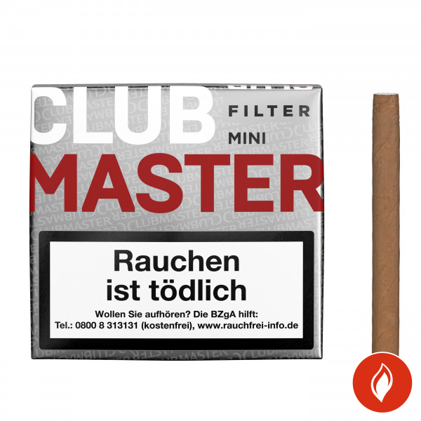 Clubmaster Mini Filter Red Zigarillos 20er Schachtel