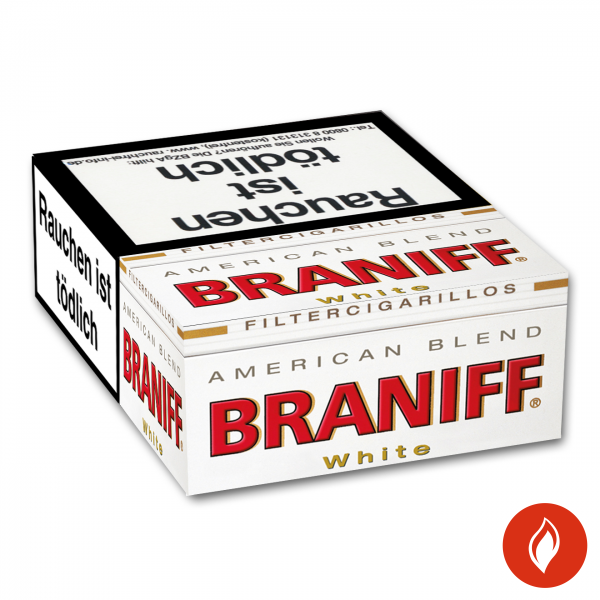 Braniff Zigarillos Naturdeckblatt White Big Pack