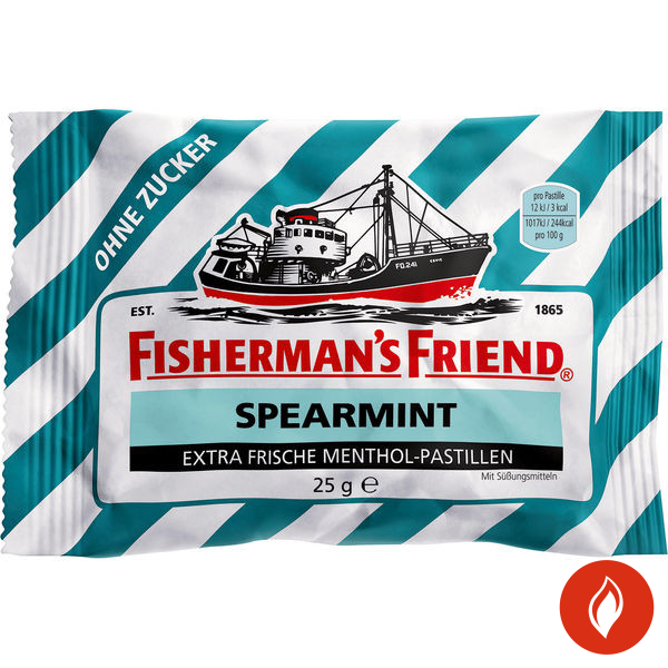 Fisherman's Friend Spearmint ohne Zucker Beutel