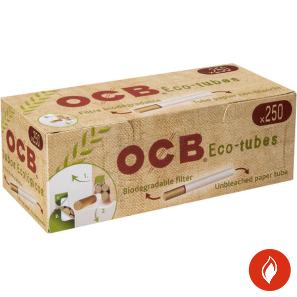 OCB Organic Hülsen 250 Stück Packung
