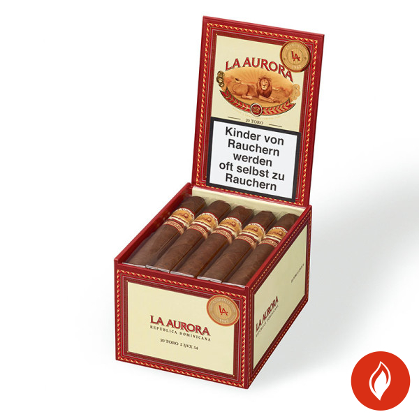 La Aurora 1962 Corojo Toro Zigarren Kiste