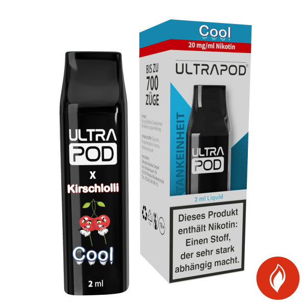Ultrabio Ultrapod Kirschlolli Cool 20mg Liquidpod