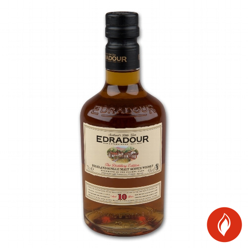 Edradour 10 Jahre Single Malt Whisky Flasche