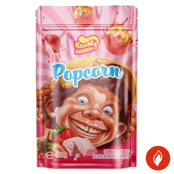 Krusty Krunch Smashed Strawberry Popcorn Packung