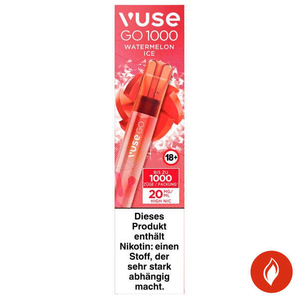 Vuse Go 1000 Watermelon Ice 20mg Einweg E-Zigarette