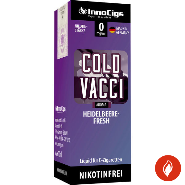 Innocigs Liquid Cold Vacci Heidelbeere-Fresh 0mg