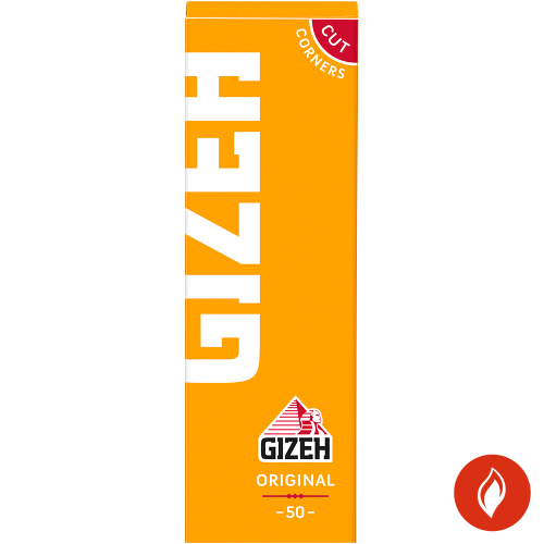 Gizeh - Gelb Zigarettenpapier Päckchen