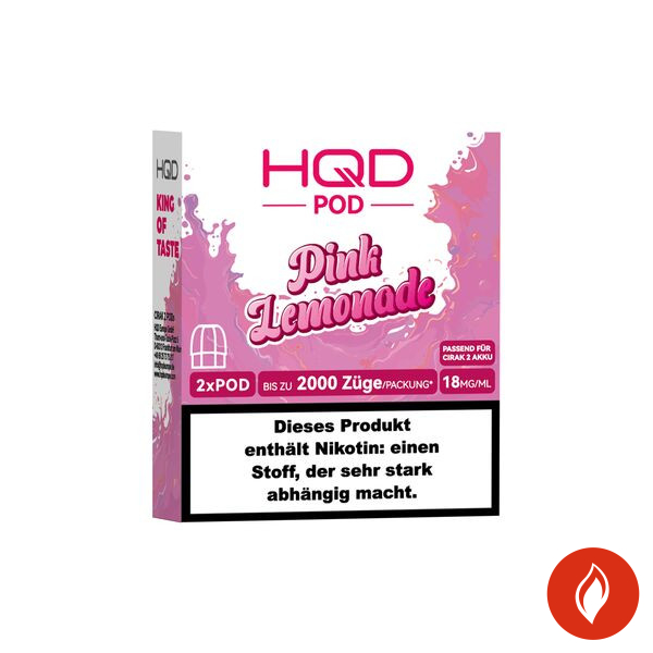 HQD Cirak 2 Pink Lemonade 18mg Prefilled Pods