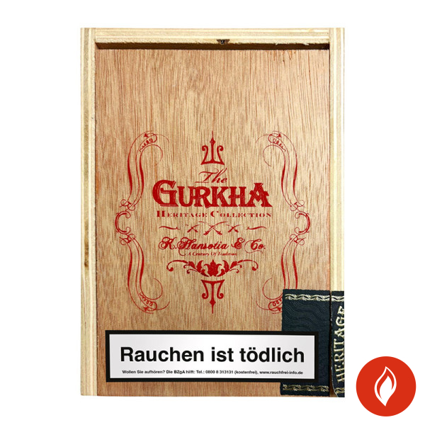 Gurkha Heritage Toro Maduro Zigarren Kiste Closed