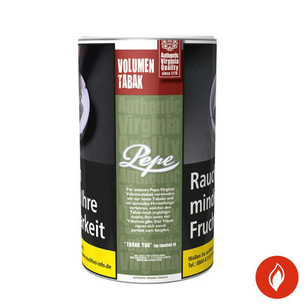 Pepe Rich Green Volumentabak Dose