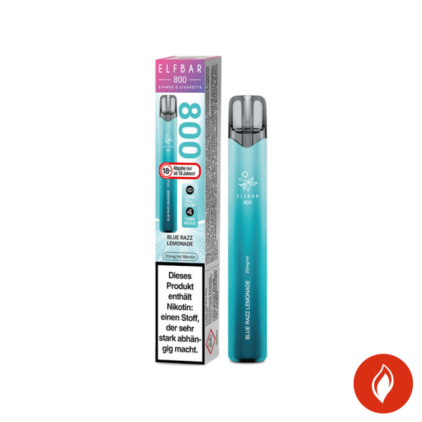 Elfbar 800 Blue Razz Lemonade 20mg Einweg E-Zigarette