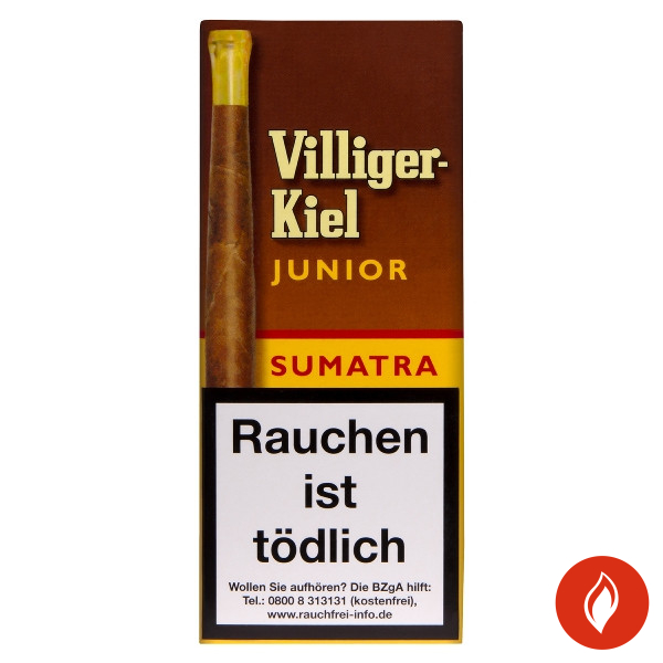 Villiger Kiel Junior Sumatra Zigarillos Schachtel