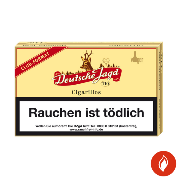 Deutsche Jagd 110 Zigarillos 10er Schachtel