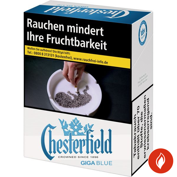 Chesterfield Blue Giga Zigaretten Stange