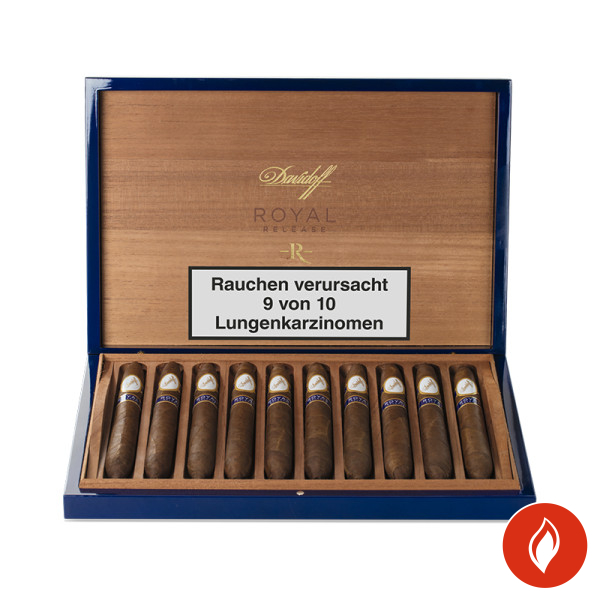 Davidoff Royal Release Salomones Zigarren Kiste offen