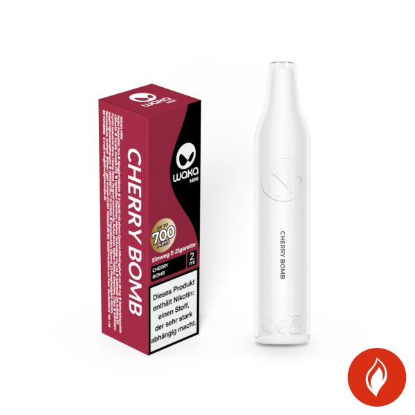 Waka Mini Einweg E-Zigarette Cherry Bomb 18mg