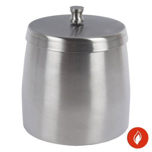 Windascher Edelstahl chrom gebürstet 11cm