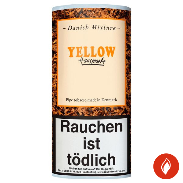 Danish Mixture Yellow Pfeifentabak Pouch