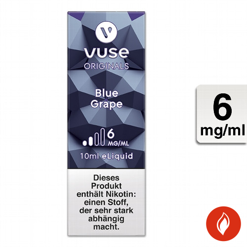 E-Liquid Vuse Bottle Blue Grape 6 mg