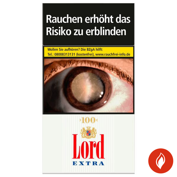 Lord Extra 100 Original Pack Zigaretten
