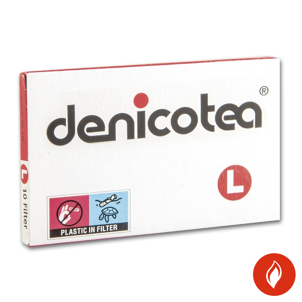 Denicotea Filter L 9mm 10er Packung