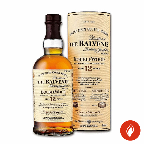 Balvenie Doublewood 12 Jahre Single Malt Whisky Flasche