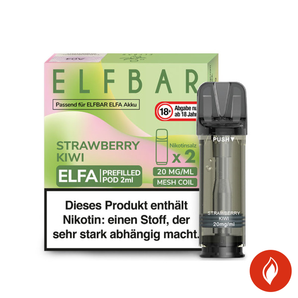 Elfbar Elfa Pods Strawberry Kiwi - 20mg Nikotin