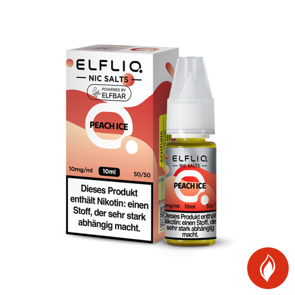 Elfbar Elfliq Peach Ice 10mg Nikotinsalz