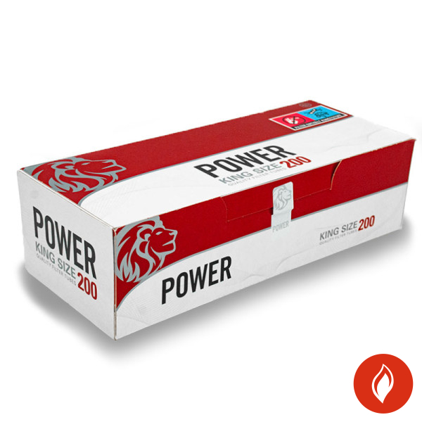 Power King Size Filterhülsen Packung