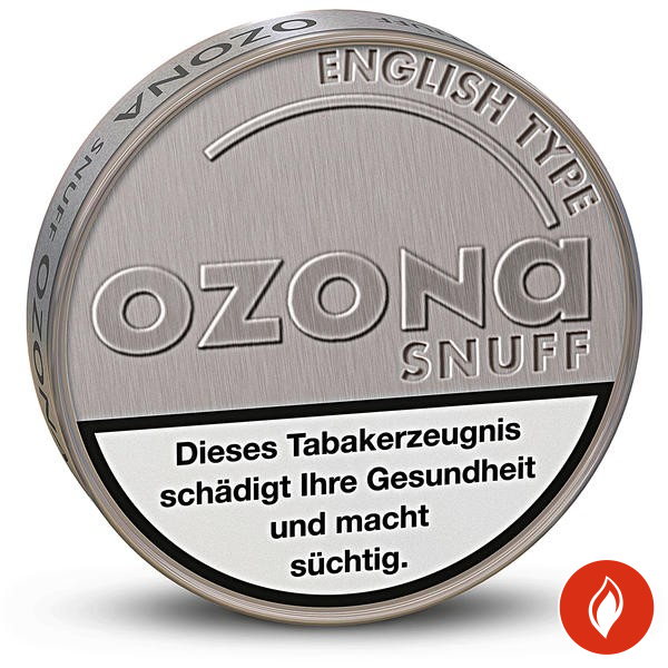 Ozona English Type Schnupftabak Dose